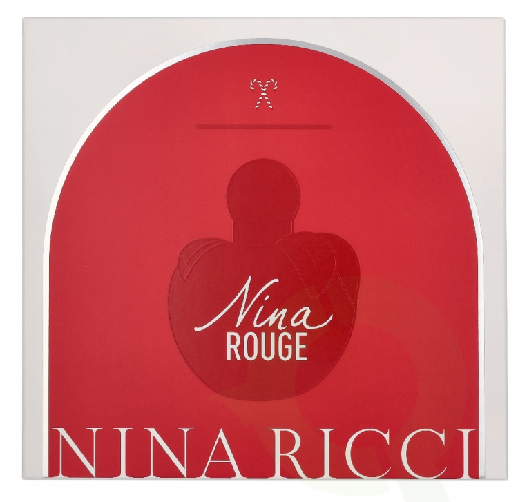 Nina Ricci Nina Rouge Giftset 52.5 ml Edt Spray 50ml/Lipstick 2,5gr