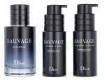 Christian Dior Dior Sauvage Giftset 150 ml Edp Spray 60ml/Cleanser 45ml/Serum 45ml
