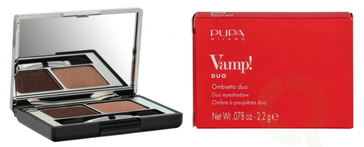 Pupa Milano Pupa Vamp! Compact Duo Eyeshadow 2.2 g #004 Bronze Amber