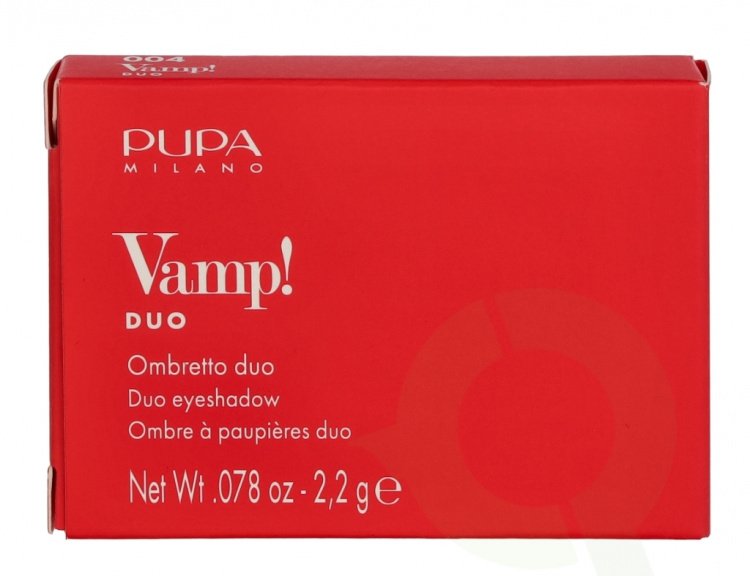Pupa Milano Pupa Vamp! Compact Duo Eyeshadow 2.2 g #004 Bronze Amber