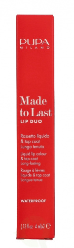 Pupa Milano Pupa Made to Last Lip Duo Lipstick 8 ml #006 Fire Red