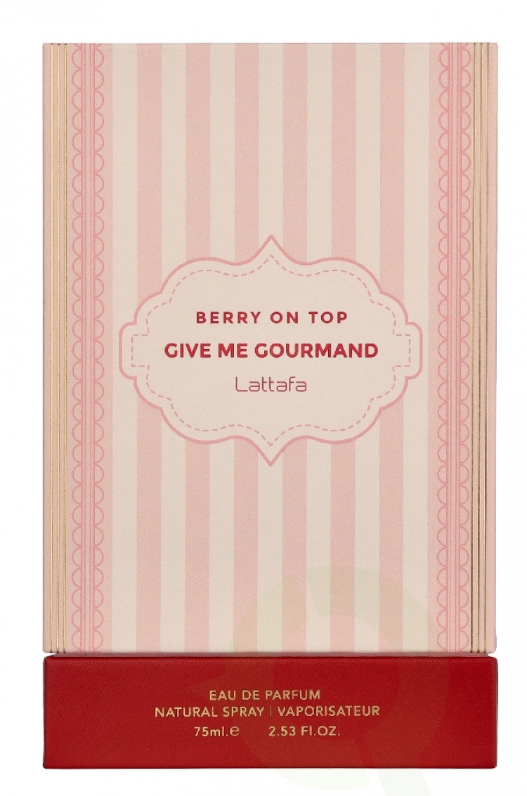 Lattafa Berry On Top Give Me Gourmand Edp Spray 75 ml
