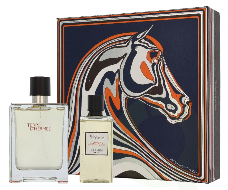 Hermes Terre D\'Hermes Giftset 180 ml Edt Spray 100ml/Shower Gel 80ml