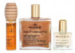 Nuxe The Infinite Glow Giftset 70 ml Huile Prodigieuse 50ml/Huile Prodigieuse 10ml/Reve De Miel Lip Honey 10ml