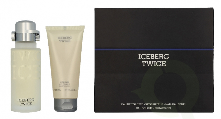 Iceberg Twice Pour Homme Giftset 225 ml Edt Spray 125ml/Shower Gel 100ml