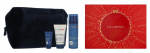 Clarins Men Set 83 ml Super Moisture Balm 50 ml / Active Face Wash 30 ml / Sample Shave Oil 3 ml / Men Pouch