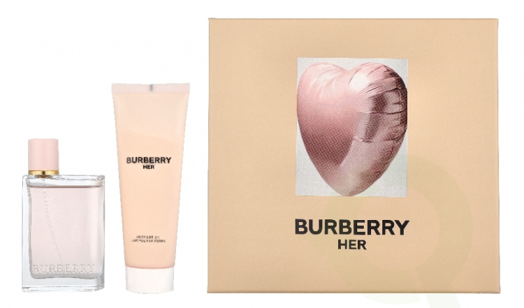 Burberry Her Giftset 125 ml Edp Spray 50ml/Body Lotion 75ml