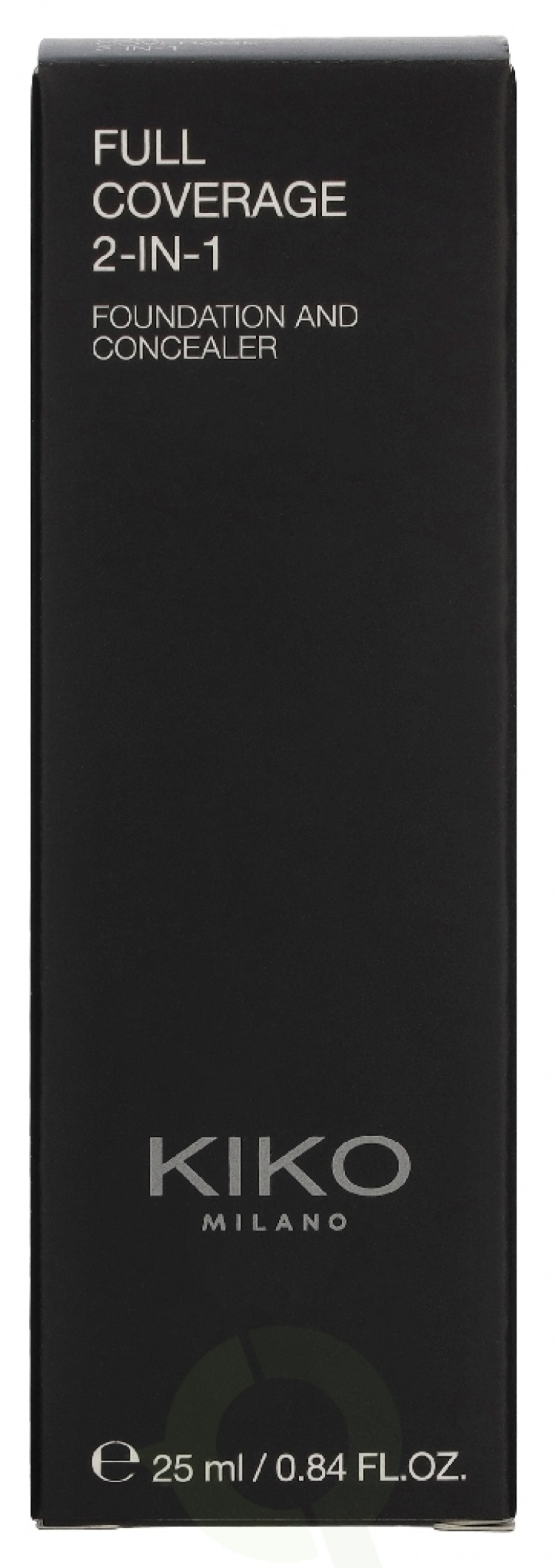 Kiko Milano Full Coverage 2 In 1 Foundation & Concealer 25 ml N250