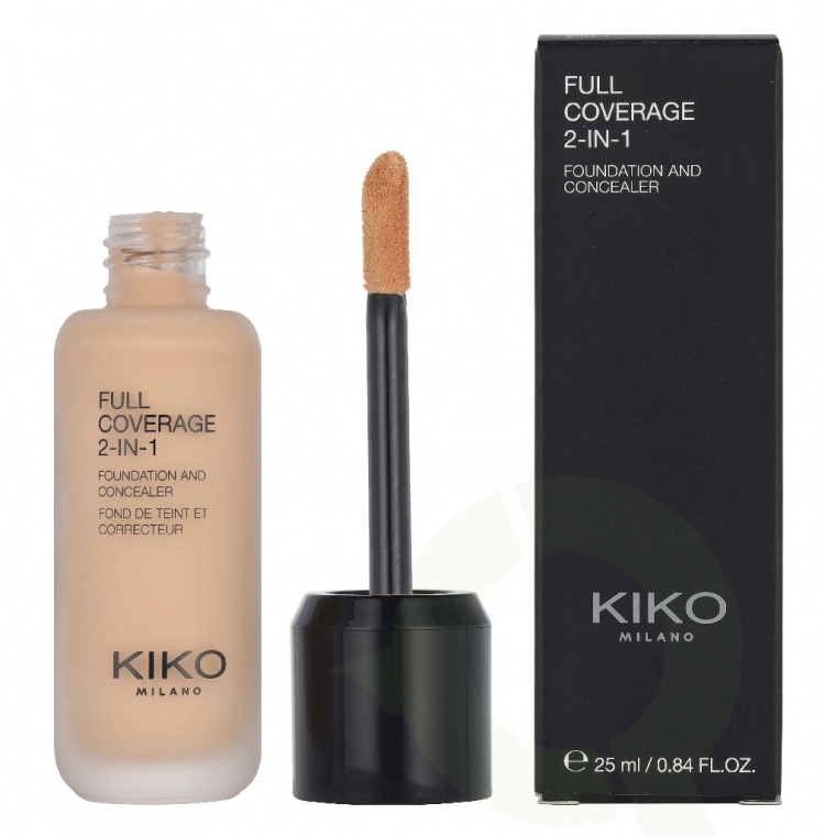 Kiko Milano Full Coverage 2 In 1 Foundation & Concealer 25 ml N10