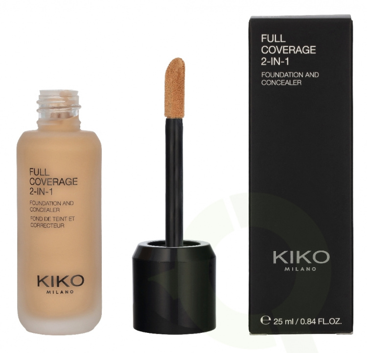 Kiko Milano Full Coverage 2 In 1 Foundation & Concealer 25 ml N25