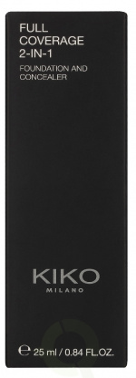 Kiko Milano Full Coverage 2 In 1 Foundation & Concealer 25 ml N80