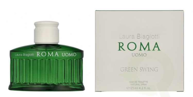 Laura Biagiotti Roma Uomo Green Swing Edt Spray 125 ml