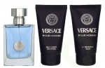 Versace Pour Homme Giftset 150 ml Edt Spray 50ml/Aftershave Balm 50ml/Hair & Body Shampoo 50ml