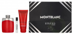 Mont Blanc Legend Red Giftset 207.5 ml Edp Spray 100ml/Edp Spray 7,5ml/All-Over Shower Gel 100ml