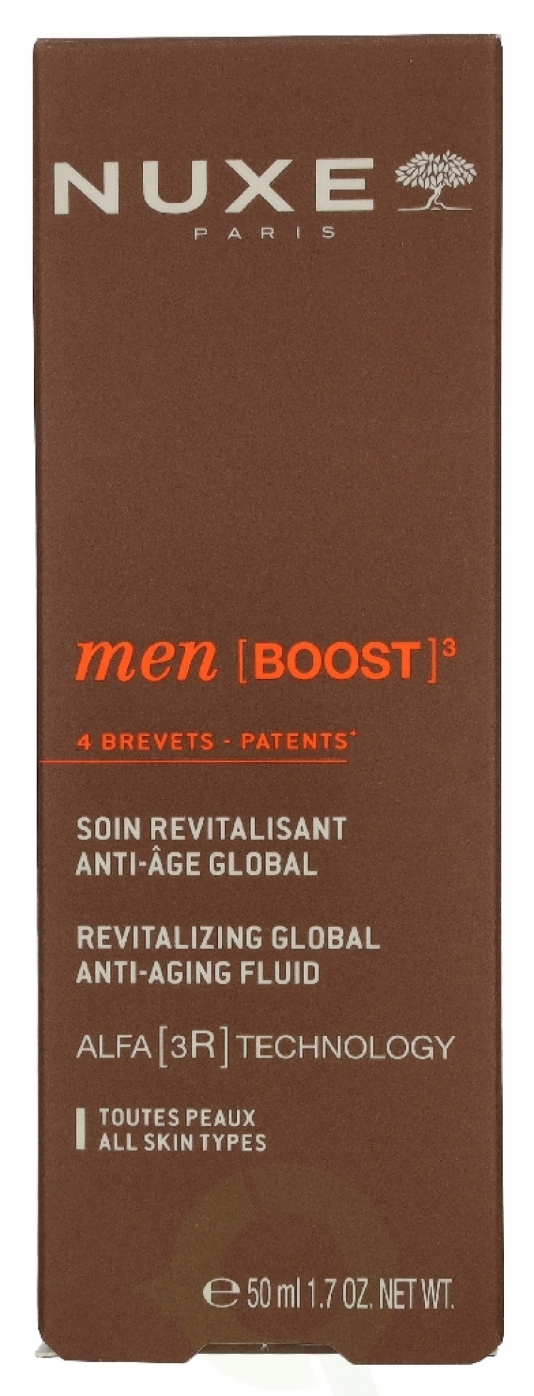 Nuxe Men Boost Revitalizing Global Anti-Aging Fluid 50 ml
