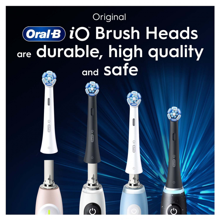 Oral B Borsthuvud iO Ultimate Clean Black 2st