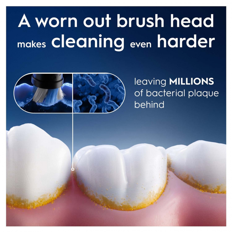 Oral B Borsthuvud iO Ultimate Clean Black 4st