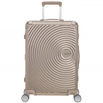 American Tourister Resväska Soundbox Aluminium 68 Medium Bronze