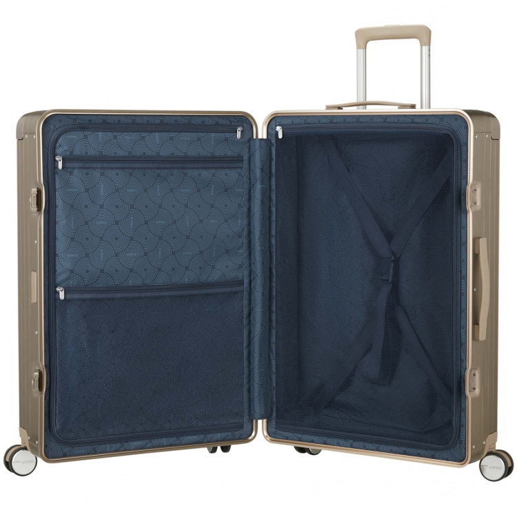 American Tourister Resväska Soundbox Aluminium 77 Large Bronze