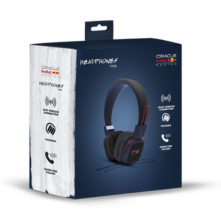 Oracle Red Bull Racing Hörlurar On-ear Trådlösa RB-HP170 Blå