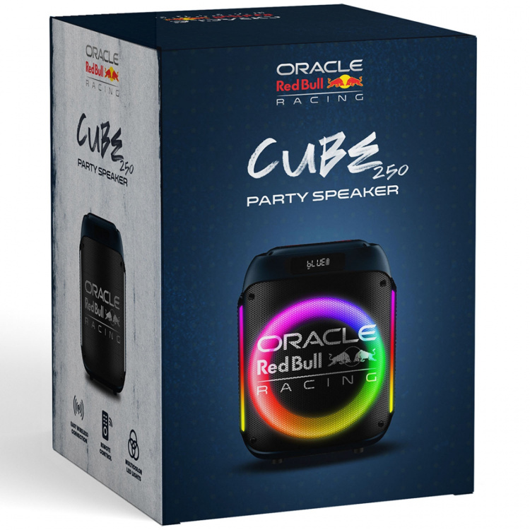 Oracle Red Bull Racing Partyhögtalare Bluetooth RGB 40W RB-SK250 Blå