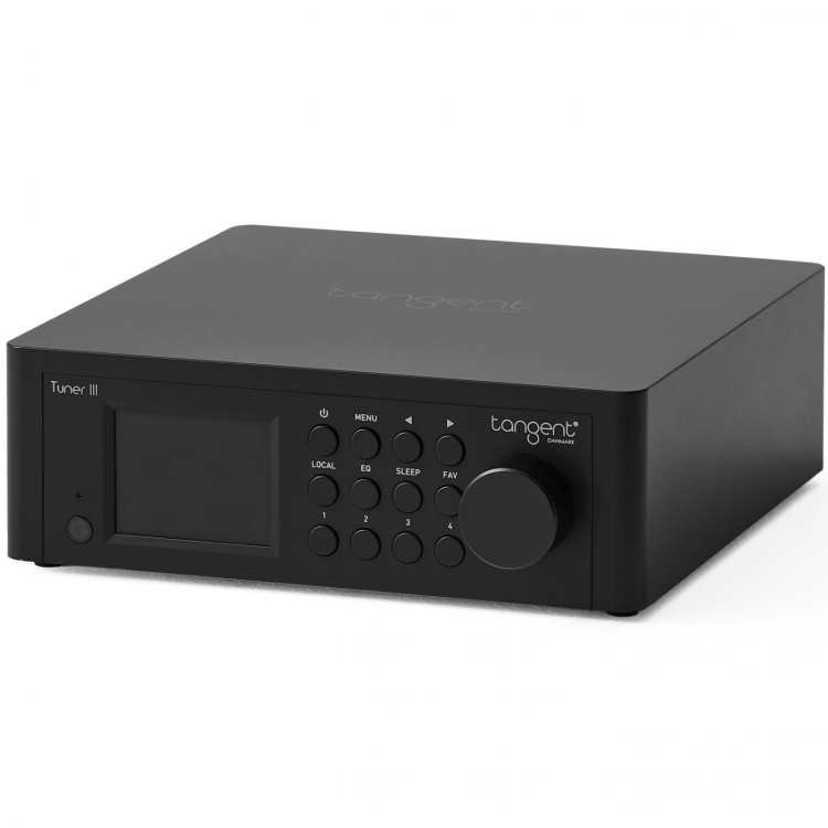 Tangent Radio/Tuner FM/DAB+/Internet Tuner III Svart