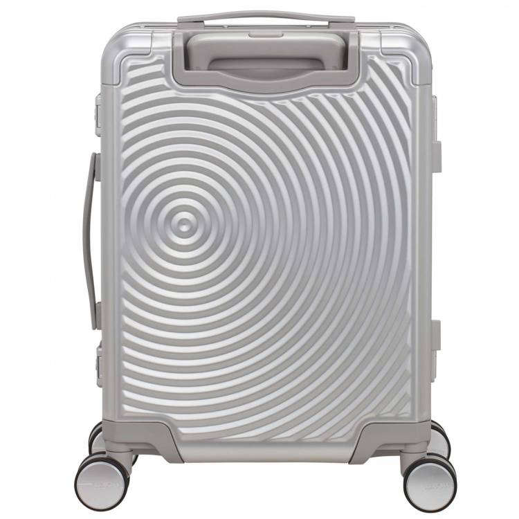 American Tourister Kabinväska Soundbox Aluminium 55 Silver