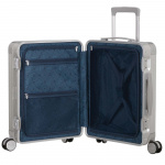 American Tourister Kabinväska Soundbox Aluminium 55 Silver