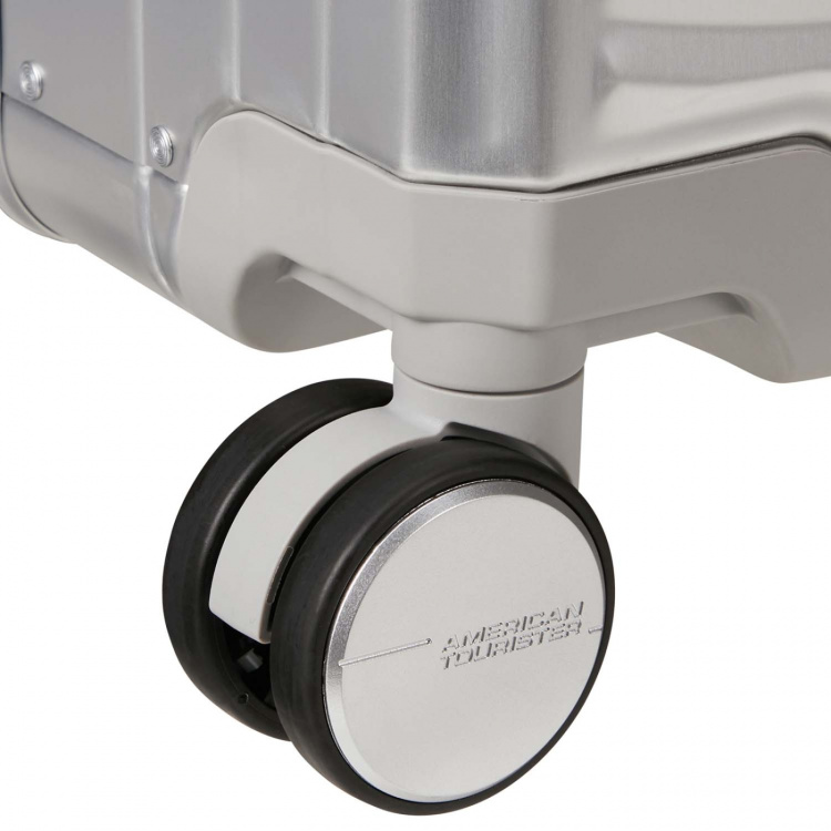 American Tourister Kabinväska Soundbox Aluminium 55 Silver