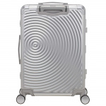 American Tourister Resväska Soundbox Aluminium 68 Medium Silver