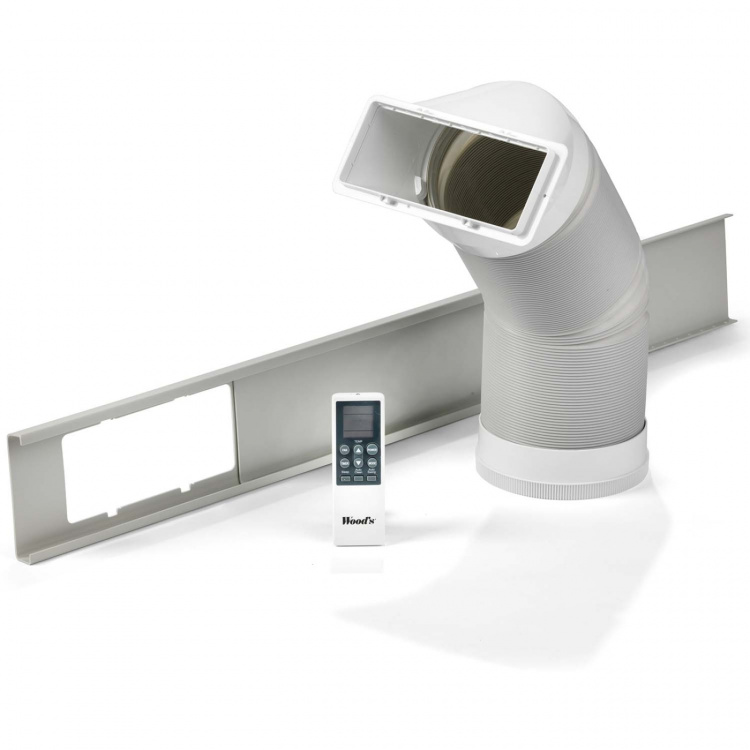 Wood\'s AC Cortina 12K WiFi WAC1203G Silent Perfekt för sovrum, barnrum&Kontor