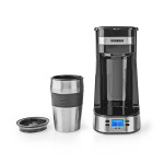 Butler Single-Serve Coffee Maker | 0.4 l | 750 W | Timer function | Insulated travel mug | Auto shut-off | LCD display | Black