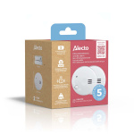 Alecto Mini smoke detector with 5 year battery 2-pack White