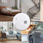 Alecto Mini smoke detector with 5 year battery 2-pack White