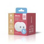 Alecto Mini smoke detector with 5 year battery 2-pack White