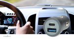 Nedis Car Charger | 1.5 / 2.0 / 3.0 A | Number of outputs: 2 | Port type: USB-A / USB-C™ | Automatic Voltage Selection