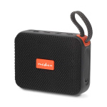 Nedis Bluetooth® Speaker | 360 min | Handheld Design | 10 W | Mono | Home / Outdoor / Portable | Black / Orange