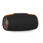 Nedis Bluetooth® Speaker | 360 min | Handheld Design | 60 W | Stereo | Home / Outdoor / Portable | Linkable | Black / Orange
