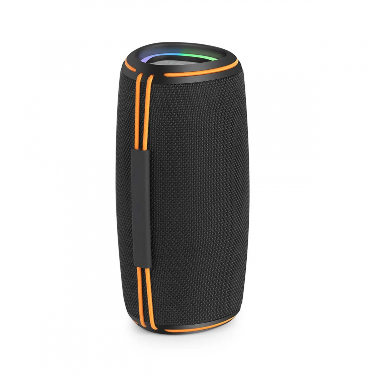 Nedis Bluetooth® Speaker | 360 min | Handheld Design | 60 W | Stereo | Home / Outdoor / Portable | Linkable | Black / Orange