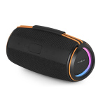 Nedis Bluetooth® Speaker | 360 min | Handheld Design | 60 W | Stereo | Home / Outdoor / Portable | Linkable | Black / Orange