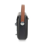 Nedis FM Radio | Portable Design | Bluetooth® / FM | Accu Powered / USB Powered | Analogue | 10 W | Bluetooth® | Black