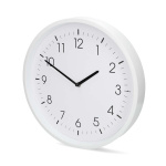 Nedis Wall Clock | Diameter: 360 mm | ABS | Silent movement | White