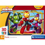 Clementoni Puzzle 30 Pcs Iron-Man and His Awesome Friends