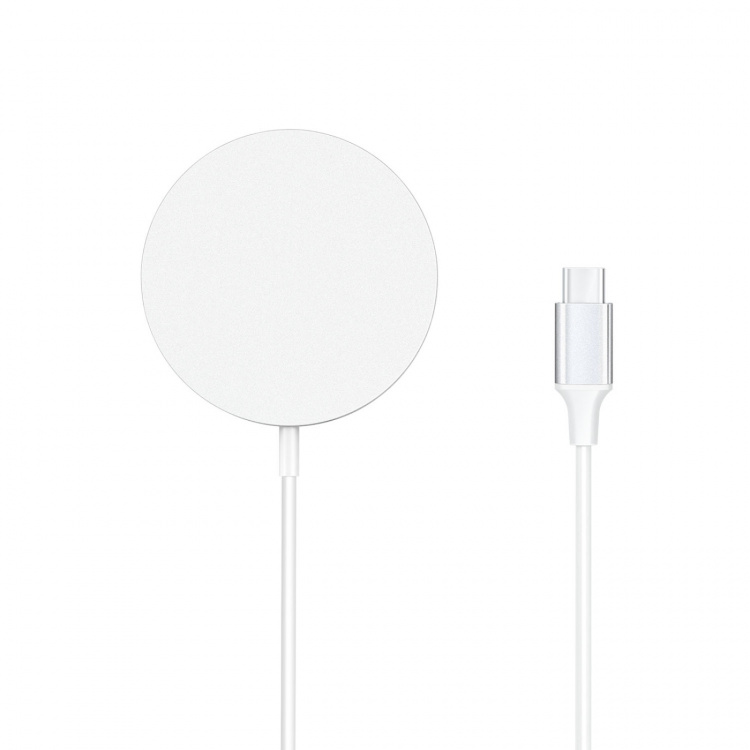 Gear Wireless Charger Qi2 Fast Charging 15W Silver/Aluminum