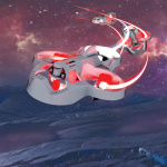 Sharper Image Drone Toy RC Xtreme Airwave