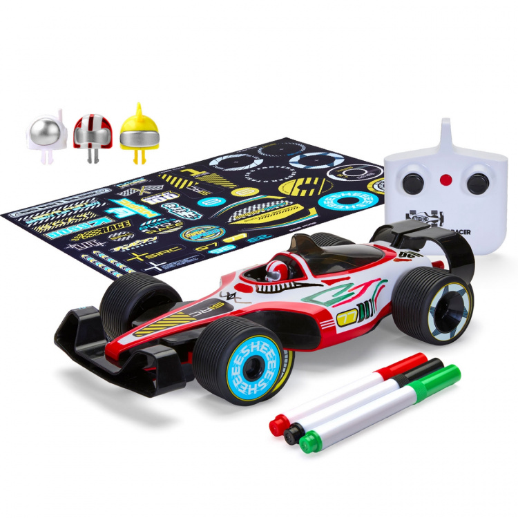 Sharper Image Toy RC Formula Flex Racer Doodle