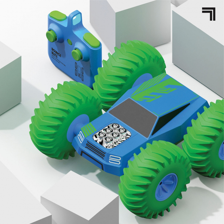 Sharper Image Toy RC Flip Stunt Bounce Blitz