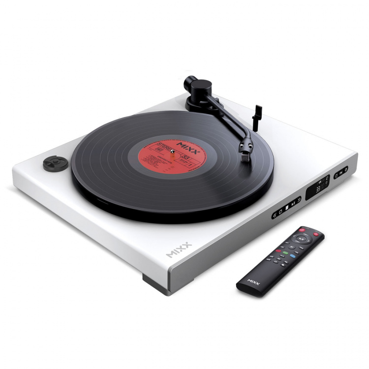 MIXX Vinyl and CD Player Analog Plus 2-in-1 White