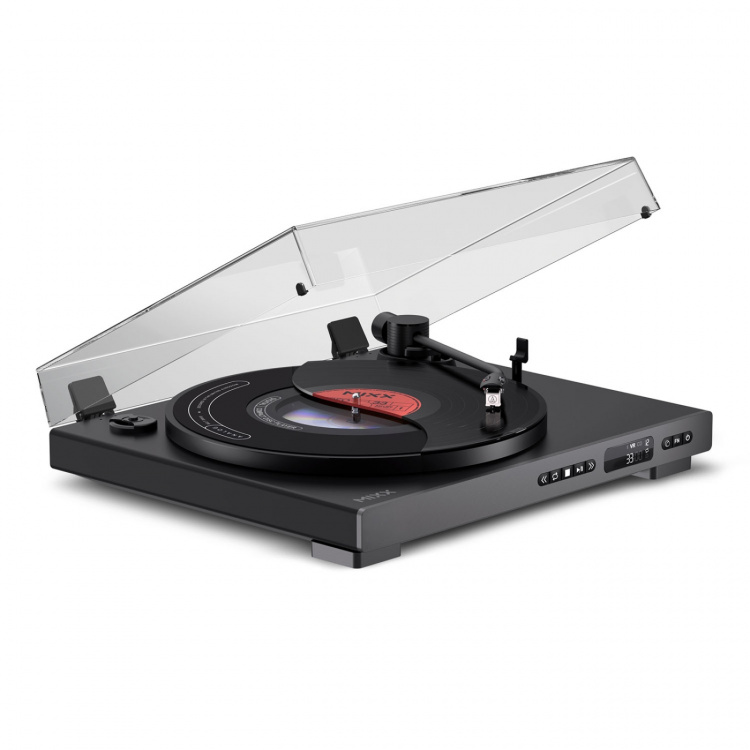MIXX Vinyl and CD Player Analog Plus 2-in-1 Black