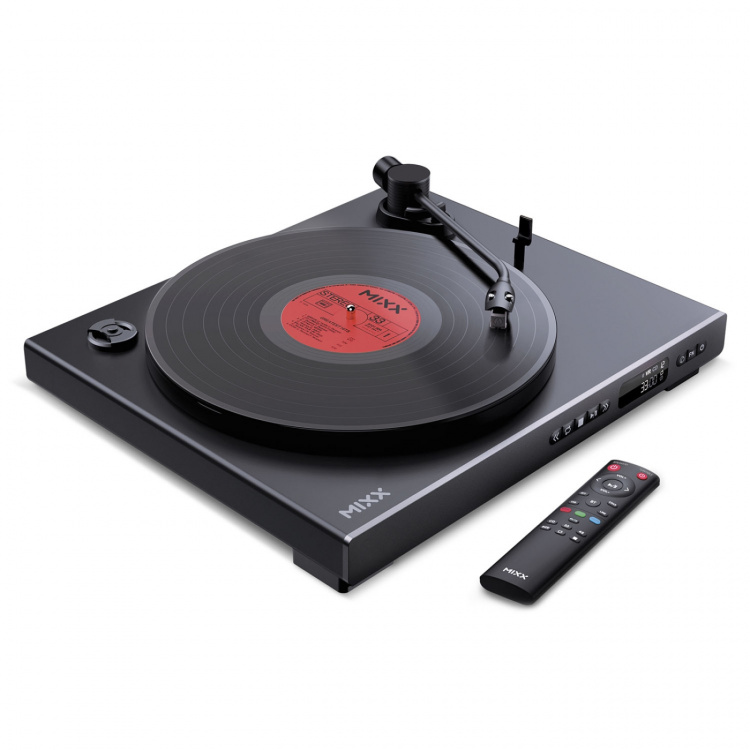 MIXX Vinyl and CD Player Analog Plus 2-in-1 Black